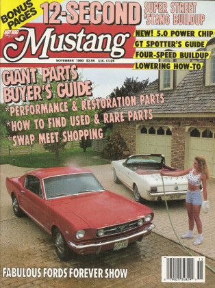 MUSTANG by HOT ROD 1990 NOV - GT350A, BOSS 429,HOT 5.0L